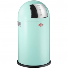 Wesco Wesco Ведро для мусора с заслонкой 22л (цвет мята), Pushboy Junior Ведра для мусора