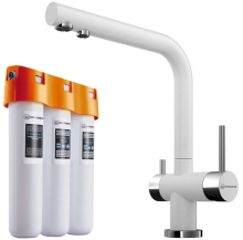 Omoikiri Omoikiri Комплект Nagano-WH + Pure drop Lite Комплект смеситель с фильтром