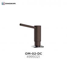 Omoikiri Omoikiri OM-02-DC латунь/темный шоколад Дозатор для моющего средства