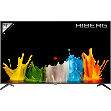 Телевизор Hiberg 75Y UHD