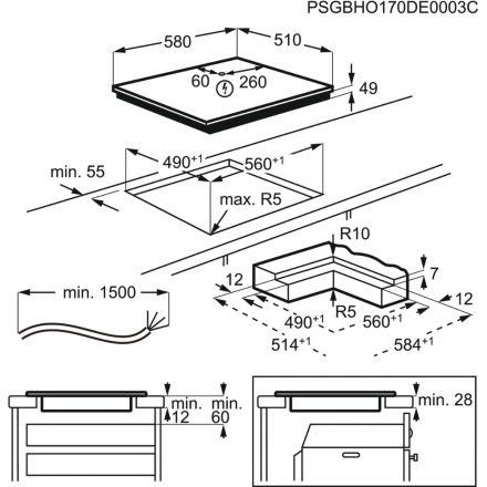 Варочная поверхность AEG IKE64441IB