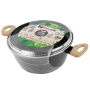 Кастрюли Vitrinor Кастрюля низкая с крышкой  Eco Cooking 24