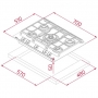 Варочная поверхность Teka GZC 75330 XBC White