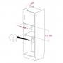 Встраиваемая микроволновая печь Teka ML 8210 BIS White Marble