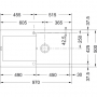 Мойка Franke MRG 611-97 белый фрагранит