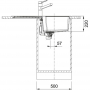 Мойка Franke UBG 611-86 (114.0639.653) черный мат фрагранит