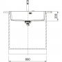 Мойка Franke MRG 610-73 белый фрагранит