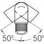 Смеситель Franke Icon, оптика стали