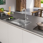 Смеситель Franke с фильтрацией EOS CLEAR WATER, сталь