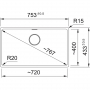 Мойка Franke MRG 210/110-72 оникс фрагранит
