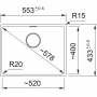 Мойка Franke MRG 210/110-52 белый фрагранит