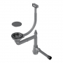 Аксессуар Omoikiri Арматура для одночашевых моек с прямоугольным переливом WK-1C-GM