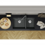 Мойка Blanco SUBLINE 480/320-U Silgranit черный