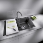 Смеситель Blanco 526145 MIDA черный