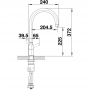 Смеситель Blanco 526264 TRIMA антрацит