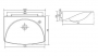 Раковины для ванной Teka HW 210