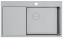 Мойка Omoikiri Akisame 86-IN-R Side