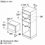 Встраиваемая микроволновая печь Bosch BER7321B1