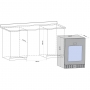 Винный шкаф Libhof CFD-46 White