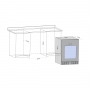 Винный шкаф Libhof CFD-46 Black