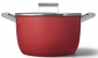 Кастрюли Smeg Кастрюля с крышкой CKFC2611RDM