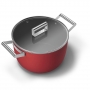 Кастрюли Smeg Кастрюля с крышкой CKFC2611RDM