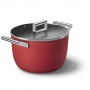 Кастрюли Smeg Кастрюля с крышкой CKFC2611RDM