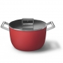 Кастрюли Smeg Кастрюля с крышкой CKFC2611RDM