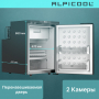Автохолодильник Alpicool CR65X (12/24)