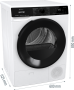 Сушильная машина Gorenje DPNA82WIFI/C