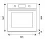 Духовой шкаф Bertazzoni F6011MODVPTX/23