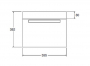 Встраиваемая микроволновая печь Bertazzoni FMOD3053WLB1
