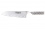  Global Нож  сантоку  с  фестончатыми карманами, ↕ 18 см, G-80