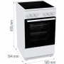 Плита Gorenje GEC5A41WG