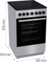 Плита Gorenje GEC5B41SG