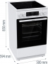 Плита Gorenje GECS5C70WA
