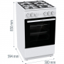 Плита Gorenje GG5A11WF