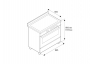 Плита Bertazzoni HER95I1ENET
