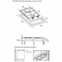 Варочная поверхность HiSTORY HGE 320C FBK