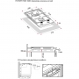 Варочная поверхность HiSTORY HGE 320C FWH