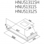 Вытяжка Beko HNU51311SH