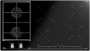 Варочная поверхность Teka HYBRID JZC 96324 ABN Black
