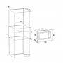 Встраиваемая микроволновая печь Libhof MWB-5020W