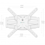 Аксессуар ONKRON ONKRON M5 WHITE