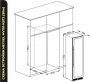Винный шкаф Meyvel MV110-KBT2 (Slim)
