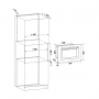 Встраиваемая микроволновая печь Libhof MWB-5725B
