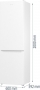 Холодильник Gorenje NRK6201PW4