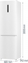 Холодильник Gorenje NRK6202AW4
