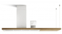 Вытяжка Elica BIO ISLAND WH/A/120X53 ROVERE