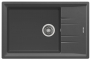 Мойка Teka Stone 60 S-TG 1B 1D DarkGrey